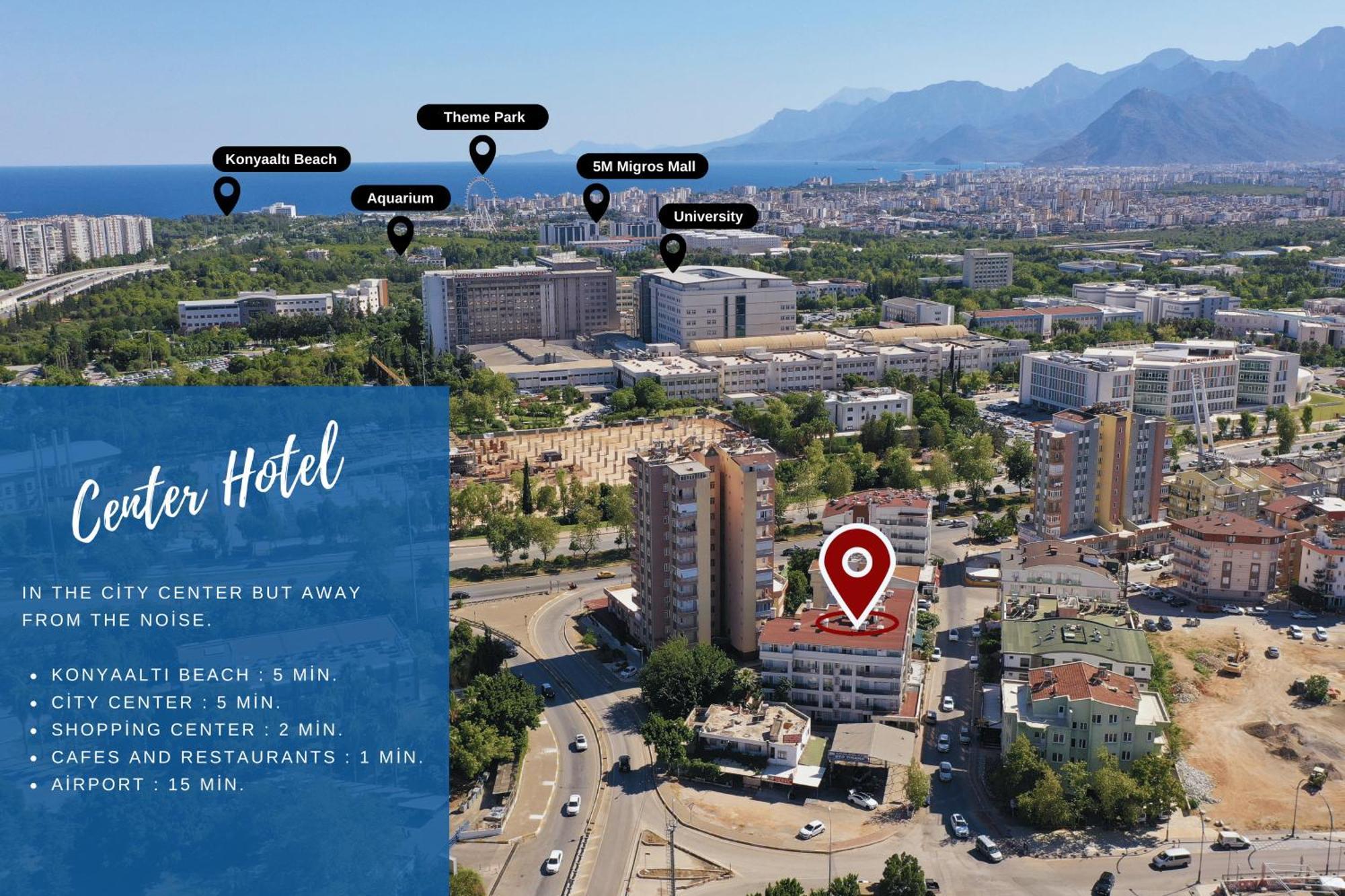 Antalya Residence Hotel Dış mekan fotoğraf