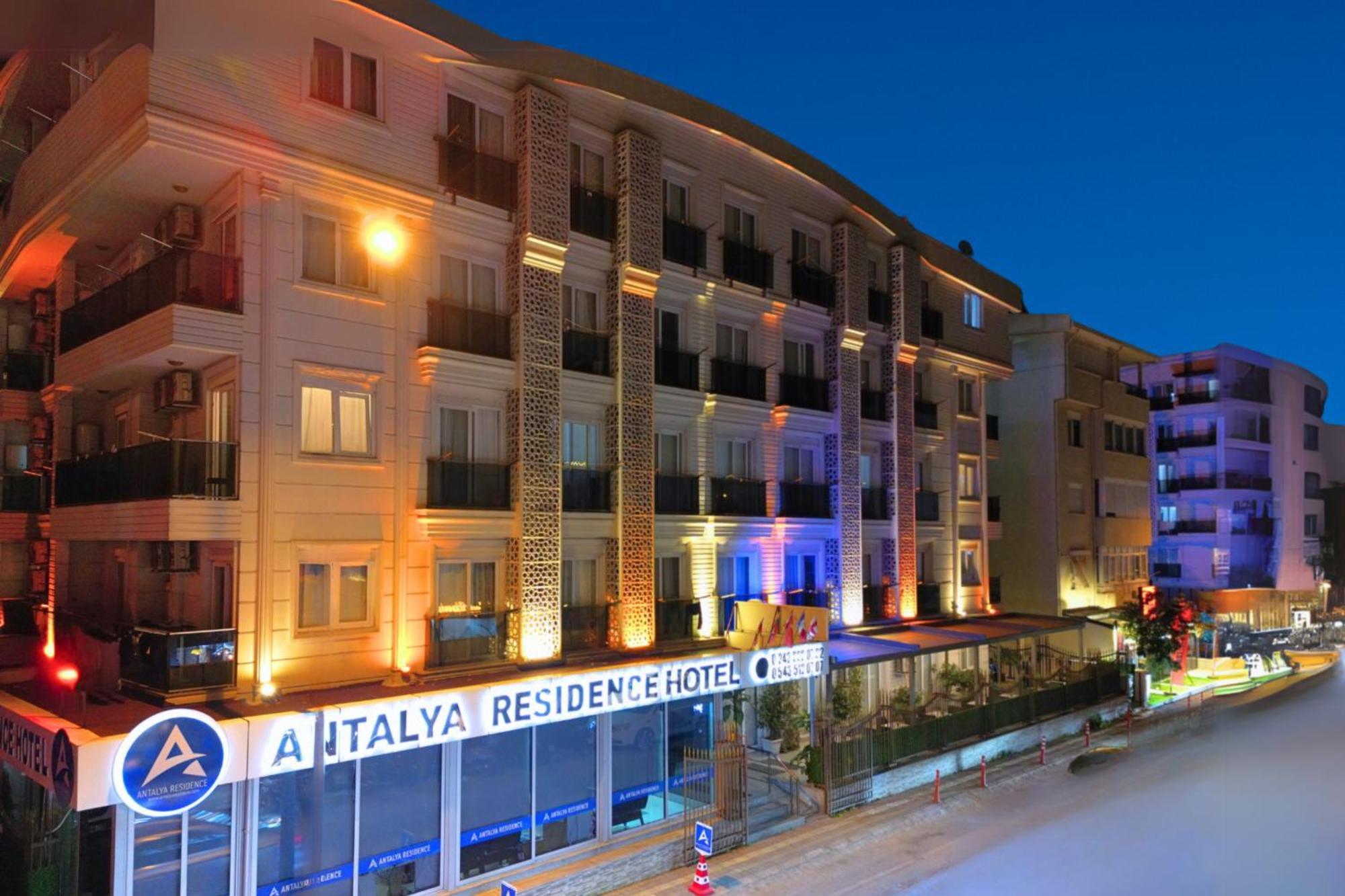 Antalya Residence Hotel Dış mekan fotoğraf