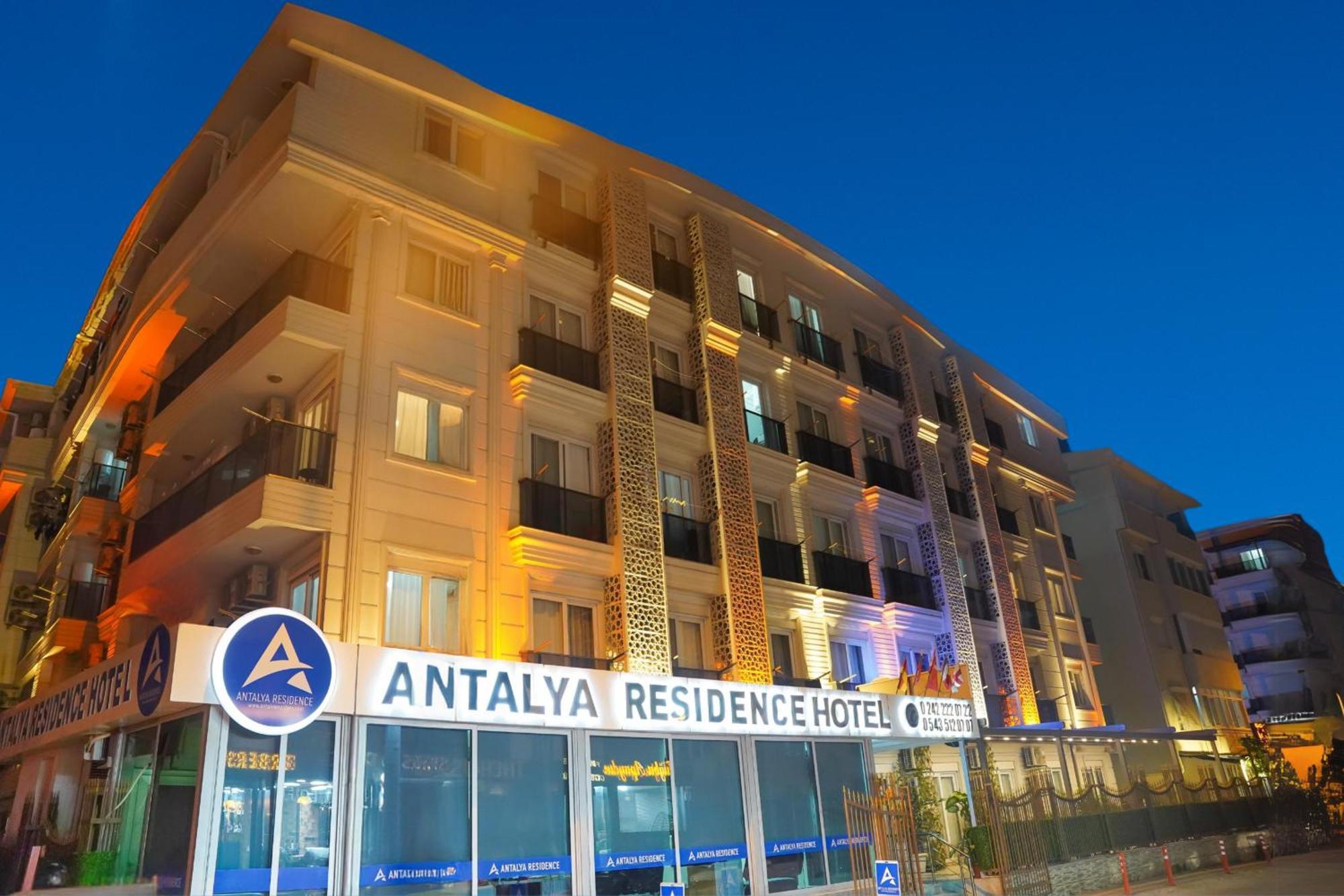 Antalya Residence Hotel Dış mekan fotoğraf