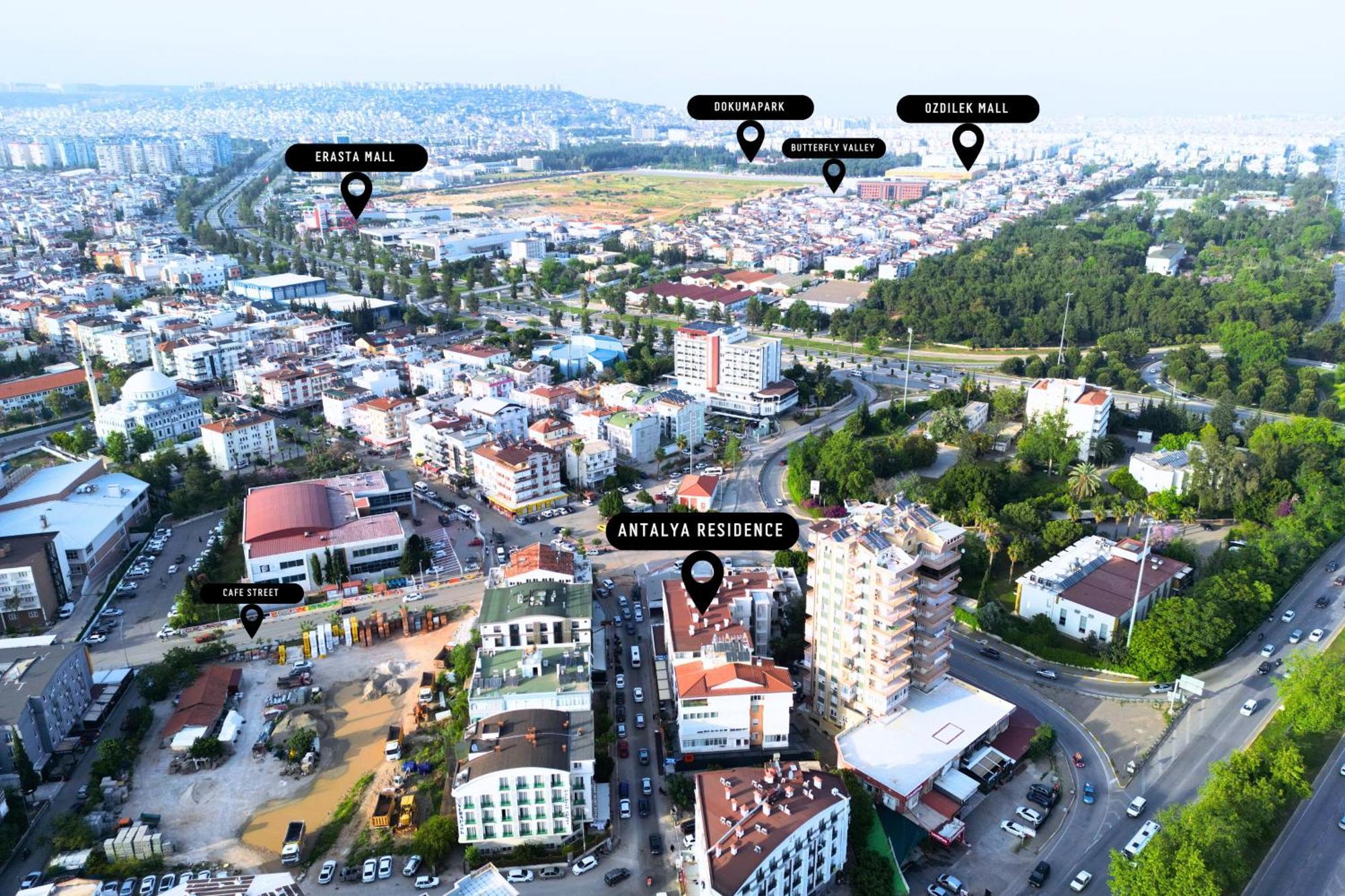 Antalya Residence Hotel Dış mekan fotoğraf