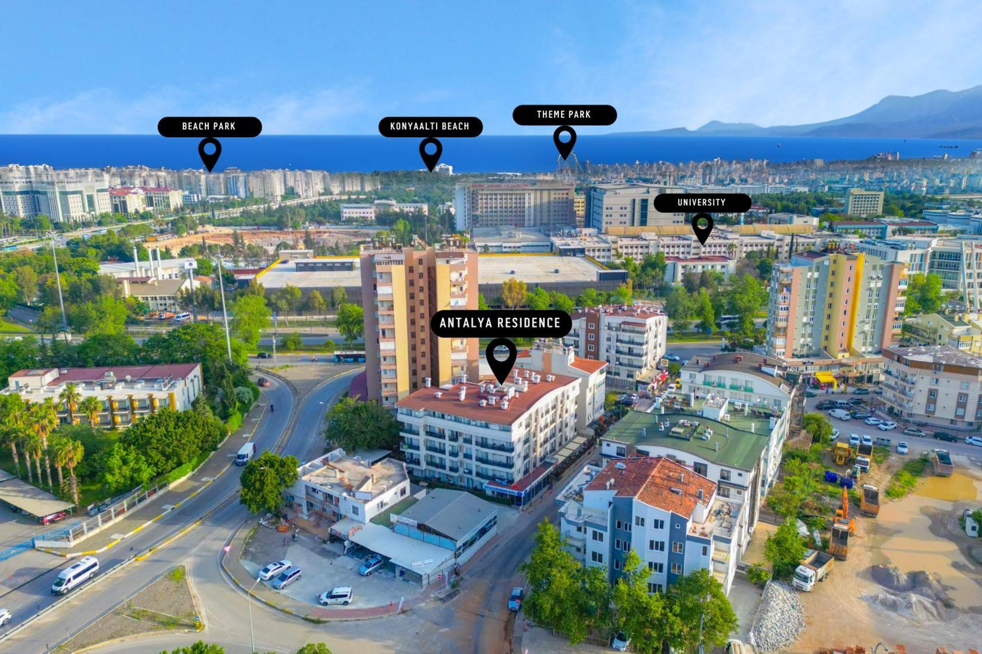 Antalya Residence Hotel Dış mekan fotoğraf